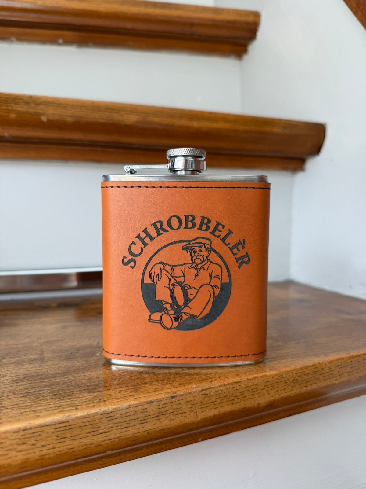 Schrobbelèr heupfles, Ophalen of Verzenden, Zo goed als nieuw, Gebruiksvoorwerp