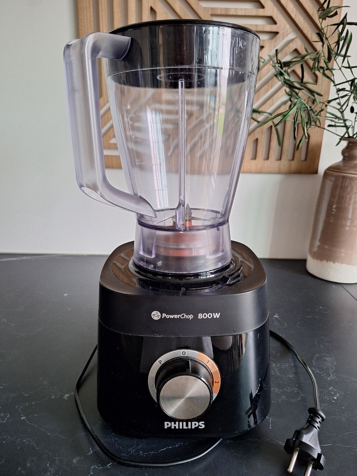Philips PowerChop 800W Blender, Ophalen of Verzenden, Blender