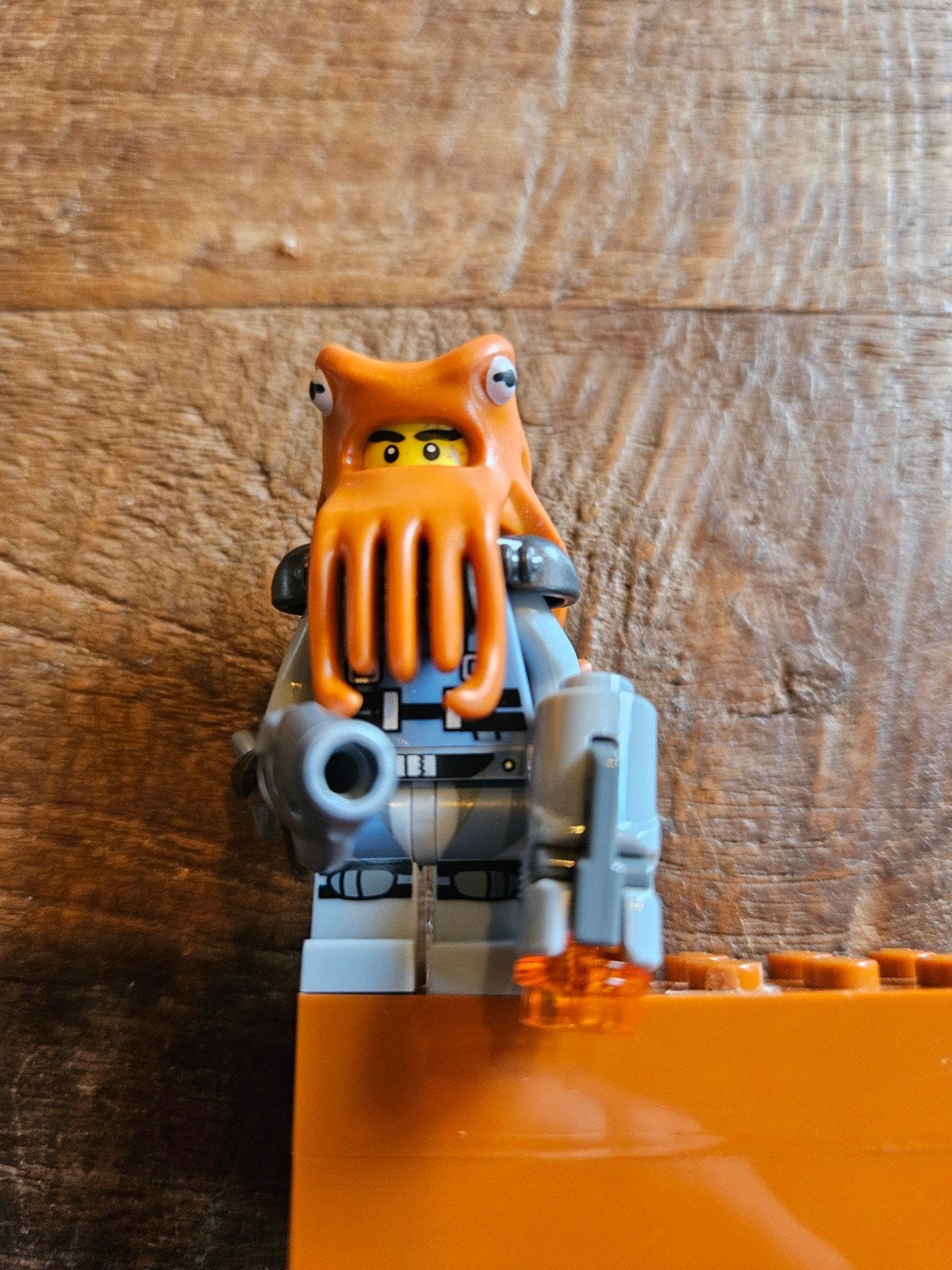 LEGO Ninjago Movie Shark Army Octopus minifiguur 71019, Lego, Ophalen of Verzenden, Zo goed als nieuw, Minifiguur