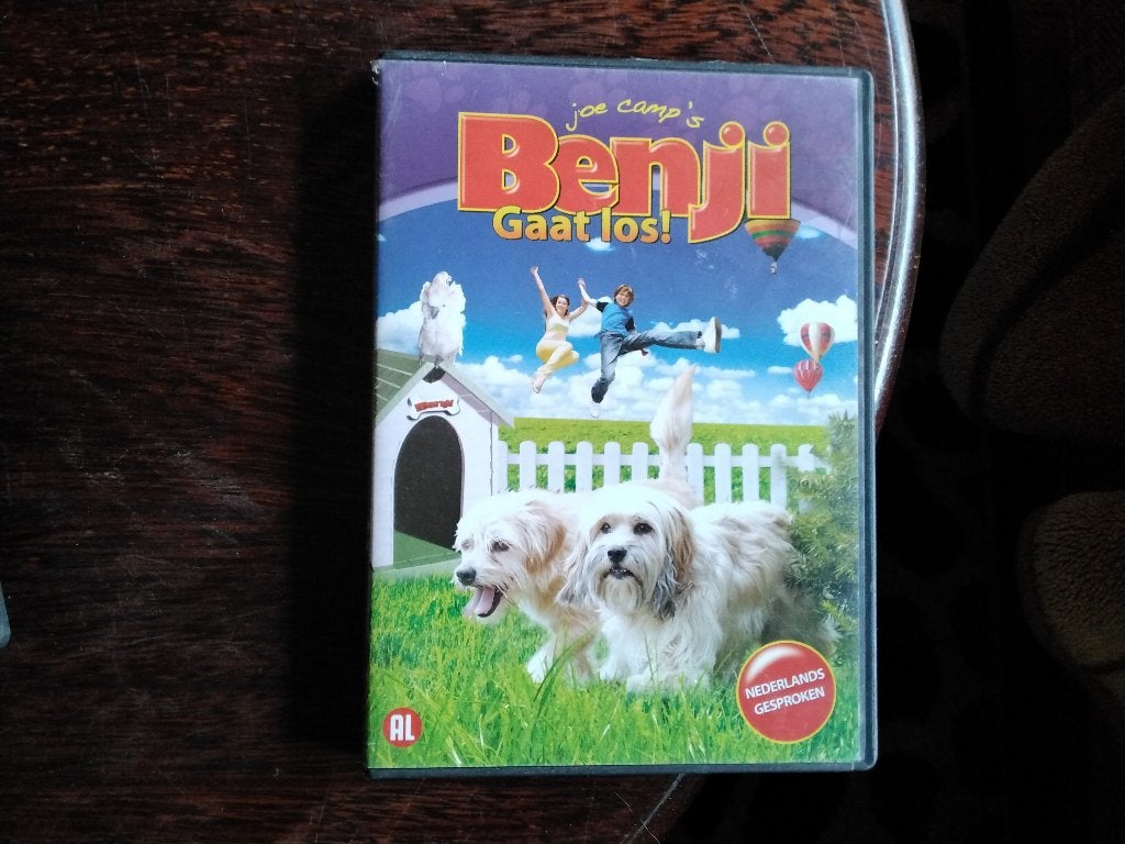 Benji gaat los, origineel, Avontuur, Alle leeftijden, Ophalen of Verzenden, Zo goed als nieuw