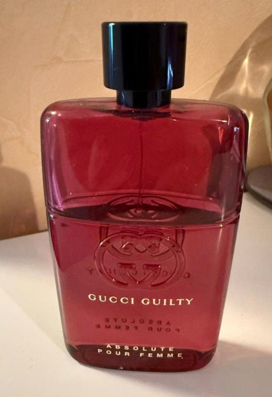 Gucci Guilty Absolute pour femme 90 ml eau de parfum, Verzenden, Zo goed als nieuw