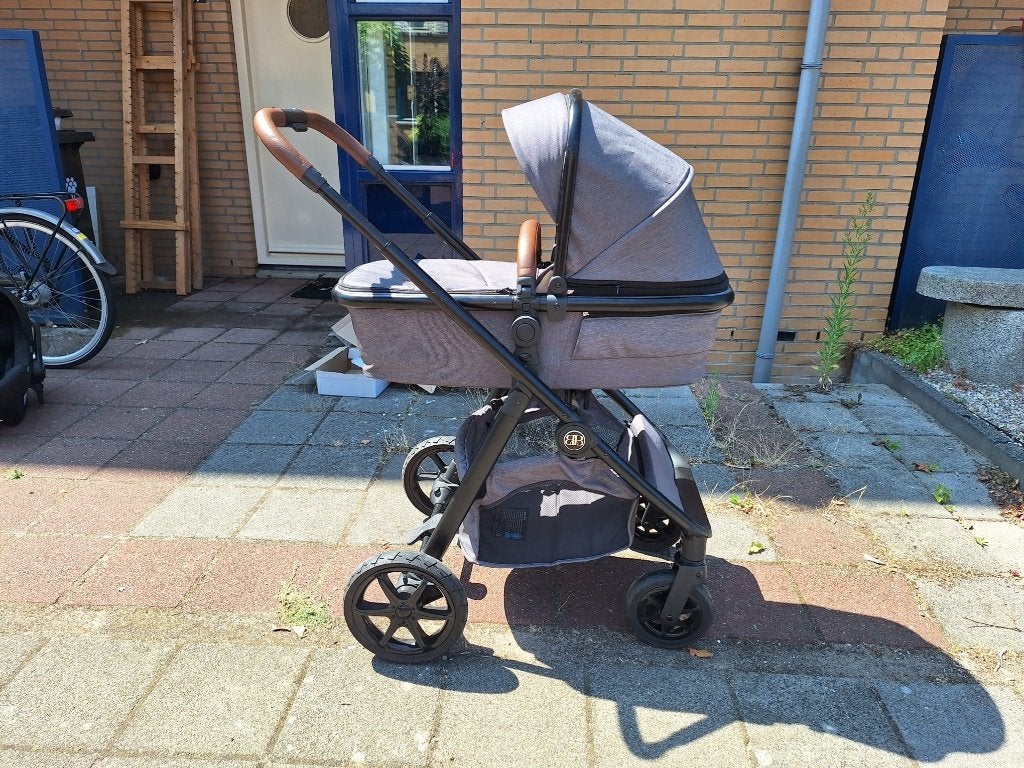 3 in 1 kinderwagen incl. Isofix, Zo goed als nieuw, Luchtbanden, Ophalen, Kinderwagen