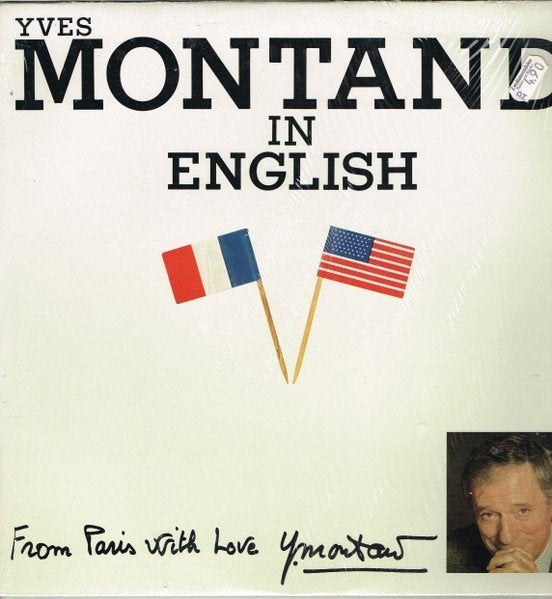 LP - Yves Montand ‎– Yves Montand In English, Cd's en Dvd's, Vinyl | Pop, LP, Gebruikt, Pop, Ophalen of Verzenden