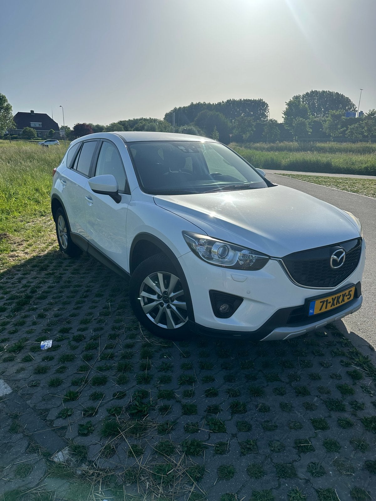 Mazda CX-5 2.0 121KW 2WD 2012 Wit, Auto's, Voorwielaandrijving, 4 cilinders, 1290 kg, Wit