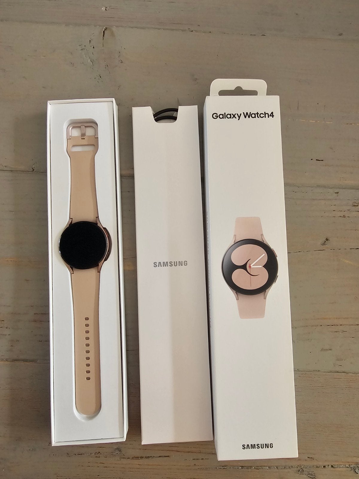 Samsung galaxy watch 4 LTE 4 G functie, Ophalen of Verzenden, Zo goed als nieuw, Roze, Android