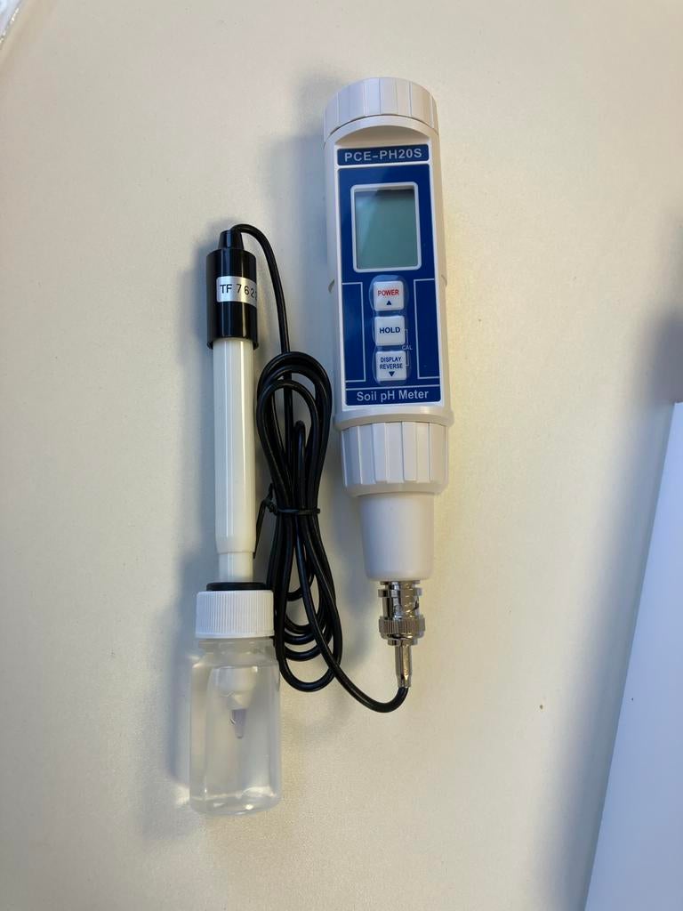 PCE-PH20S PH-meter voor bodem en vloeistoffen, Ophalen of Verzenden, Nieuw, Vocht of Vloeistof