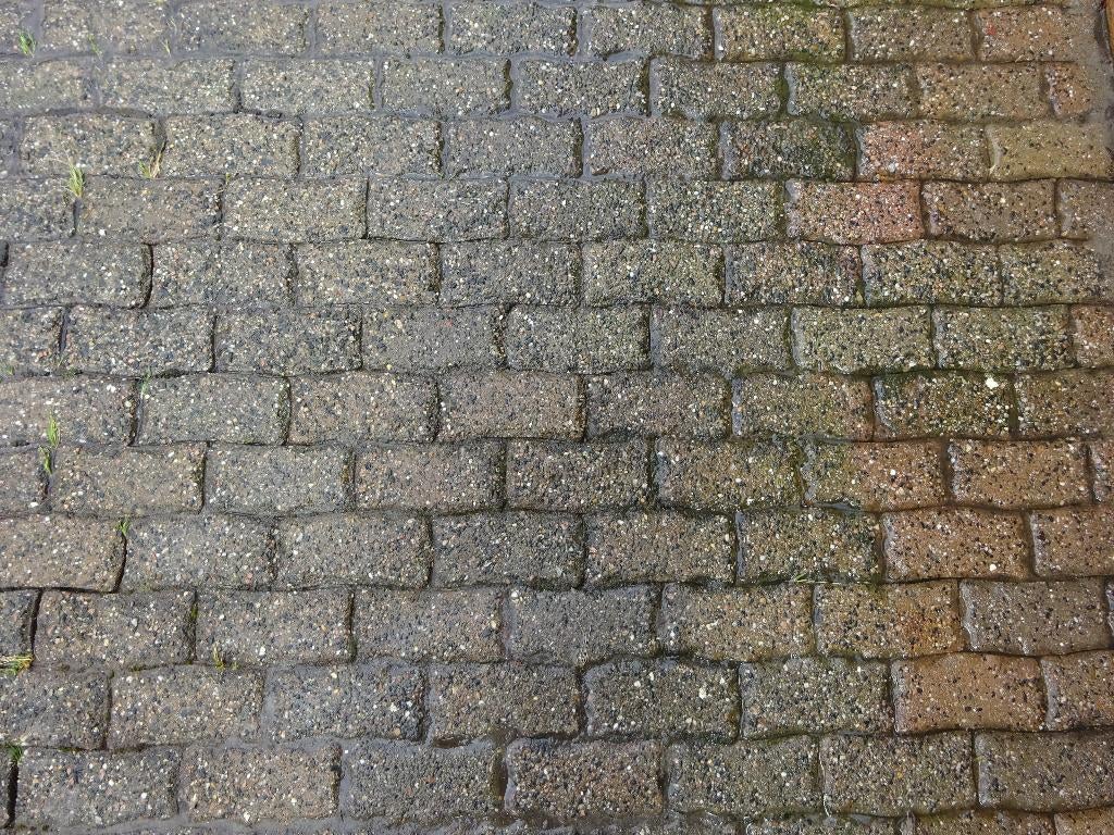 plm. 19 m2 STENEN merk altstadt / altstad, Tuin en Terras, Ophalen, Gebruikt, Klinkers, 10 m² of meer