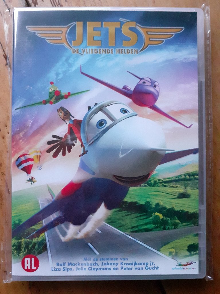 DVD ‘Jets De vliegende helden’, Nederlands, Europees, Animatie, Alle leeftijden