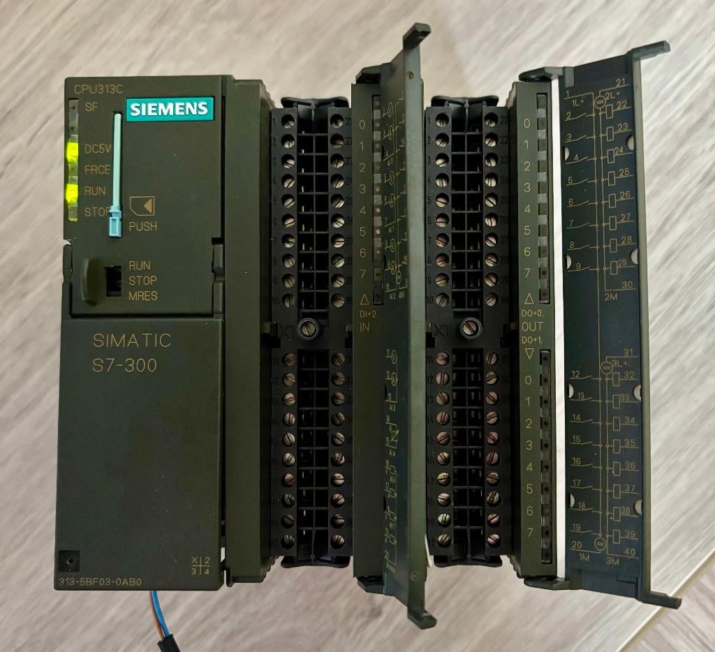SIEMENS - Simatic - PLC - CPU313C - 6ES7313-5BF03-0AB0, Ophalen of Verzenden, Gebruikt