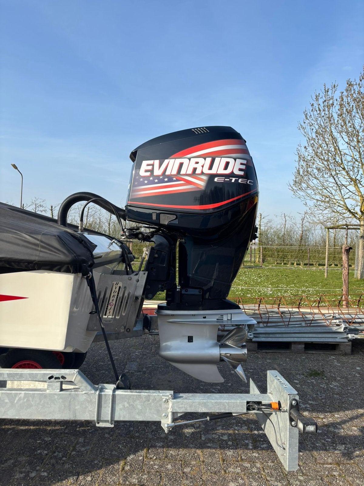 Evinrude Etec G1 250 pk (L) 262 uur, Watersport en Boten, Ophalen, Zo goed als nieuw, Motor en Techniek, Motorboot