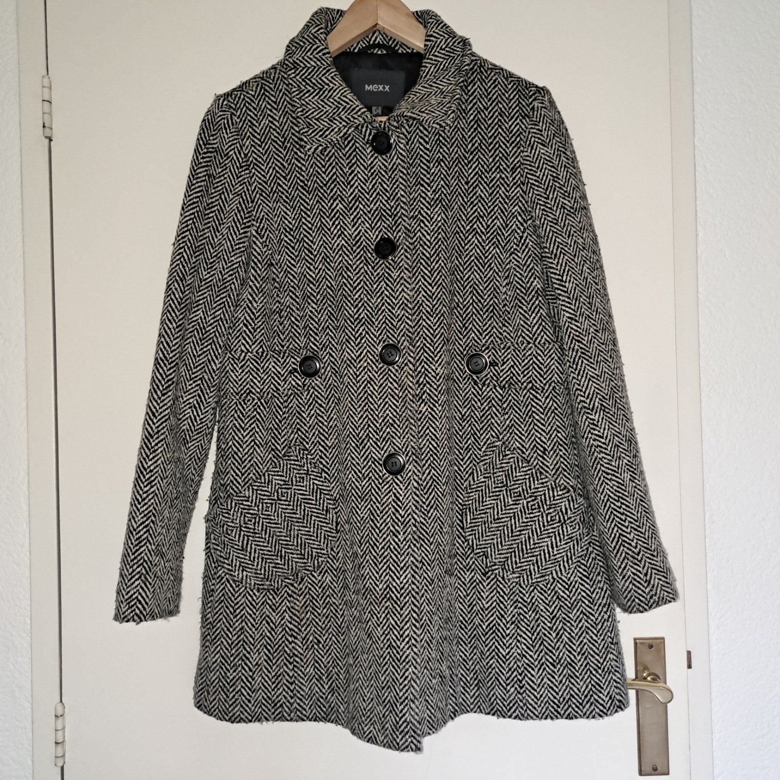 wollen winterjas dames van Mexxwollen, Ophalen of Verzenden