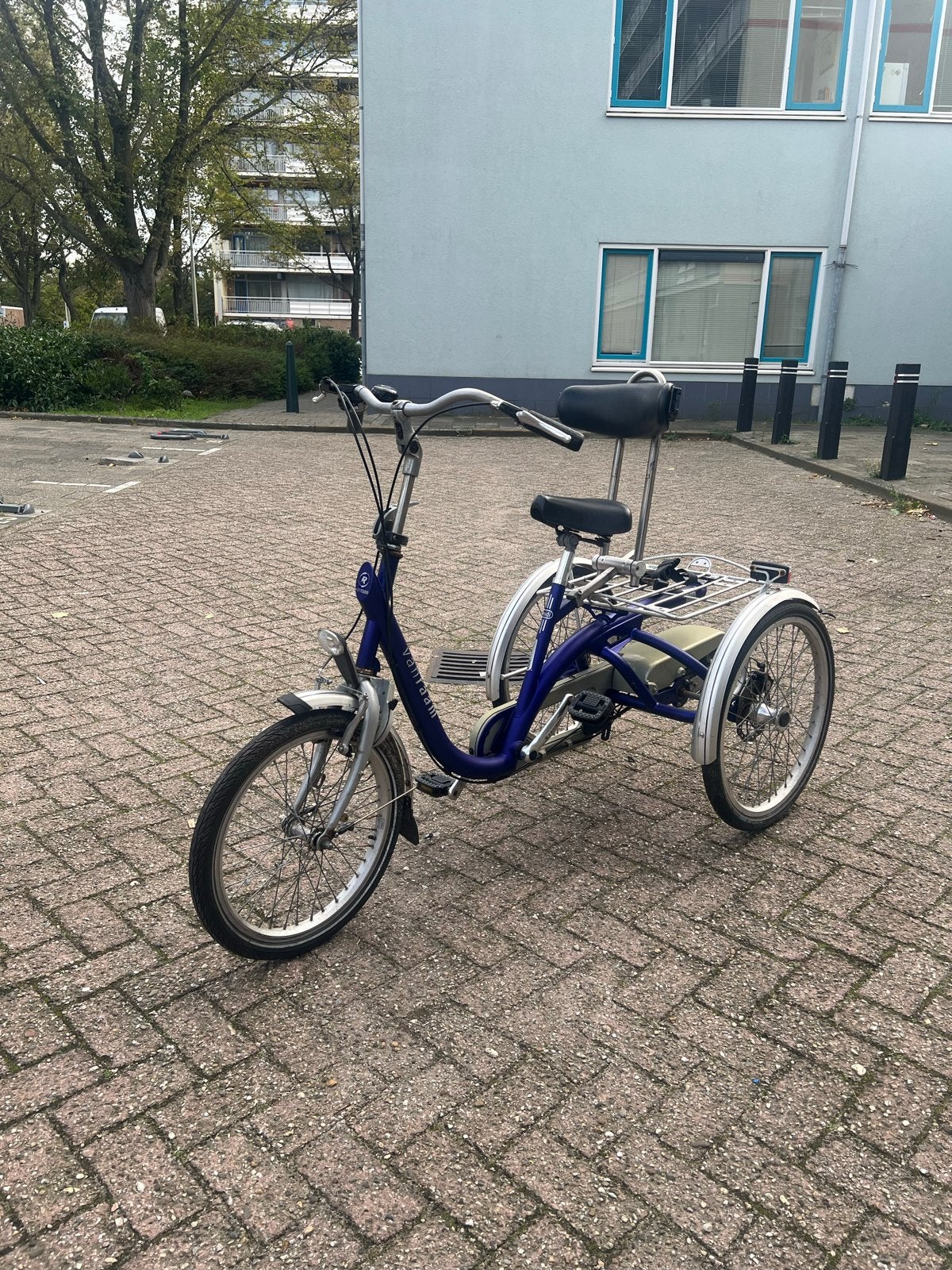 Van Raam volwassen driewieler, Ophalen, Gebruikt, Trommelrem