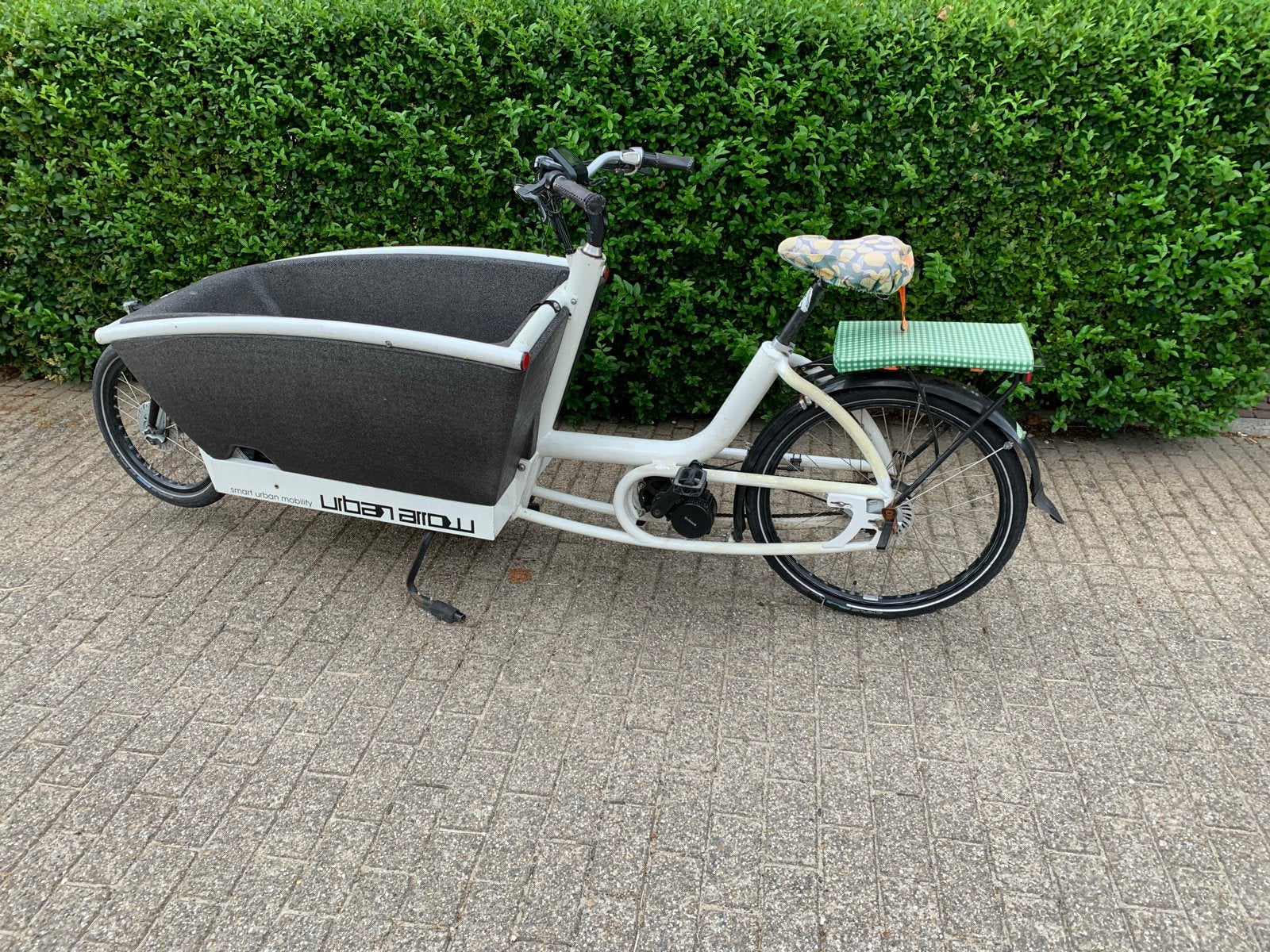 Urban Arrow bakfiets - Bafang motor - KLUSPROJECT, Gebruikt, Elektrisch, 2 kinderen, Schijfrem