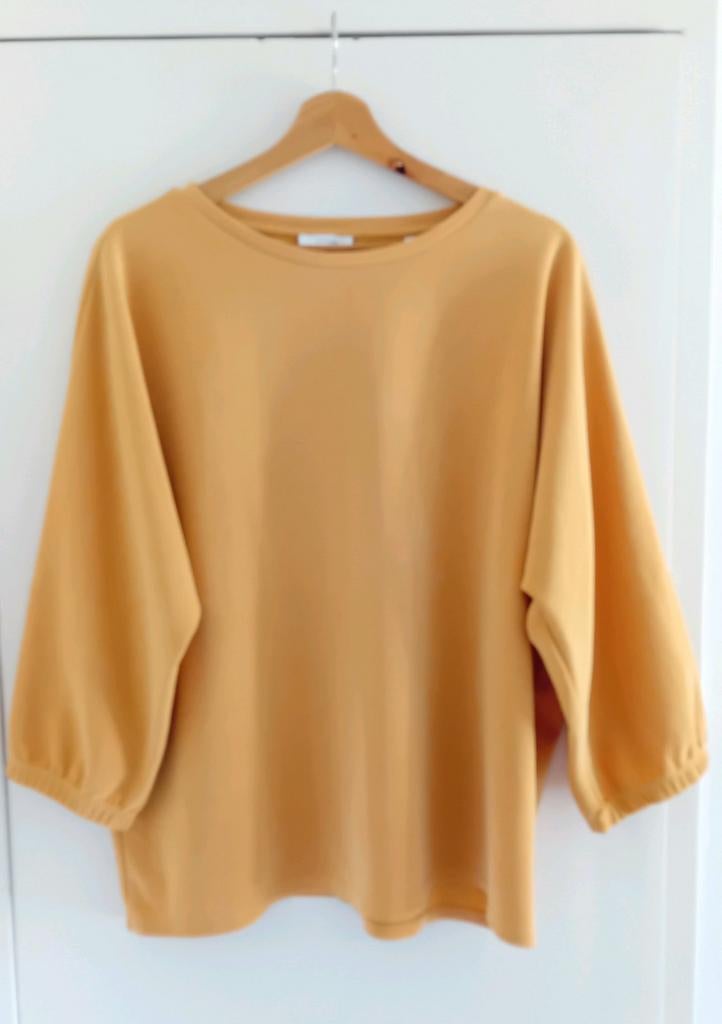 Opus sweater mosterdgeel pasteloranje 44, Overige kleuren, Maat 42/44 (L), Ophalen of Verzenden, Zo goed als nieuw