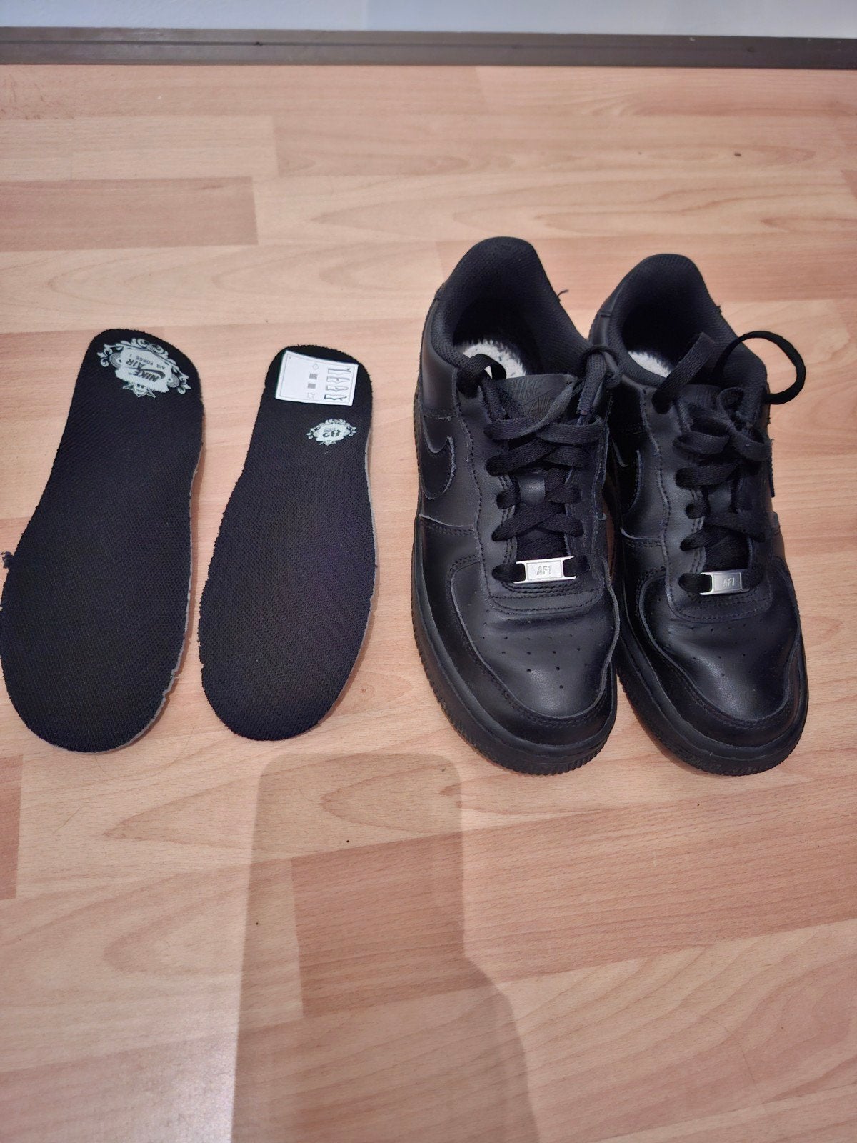 Nike Air Force 1 - Zwarte sneakers maat 38, Kleding | Heren, Zwart, Ophalen of Verzenden, Nike Air Force, Sneakers of Gympen