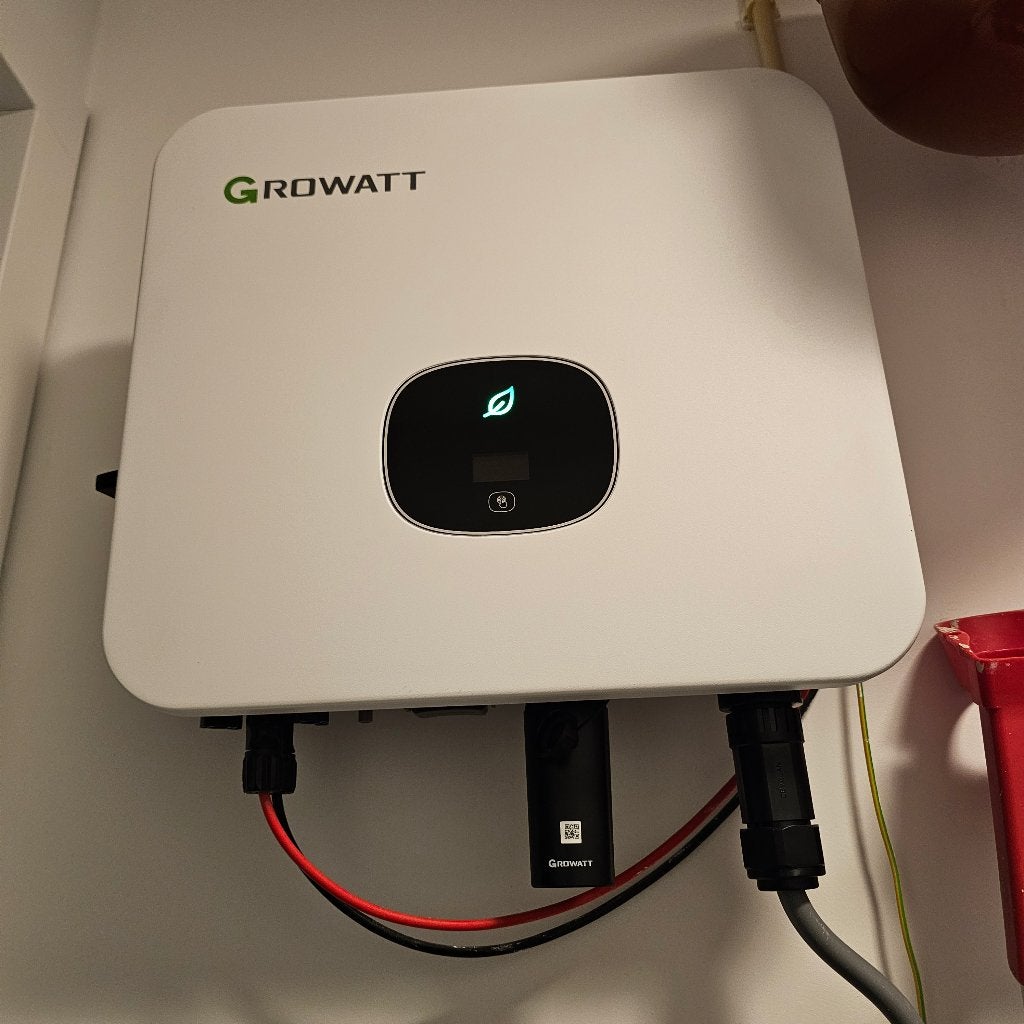 GROWATT 4000TL3-XH Hybride inverter (omvormer) 3 fasen, Ophalen, Gebruikt, Compleet systeem