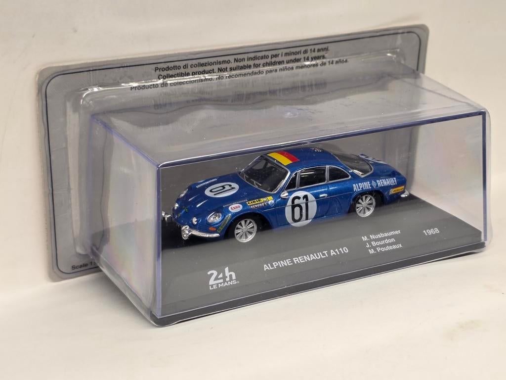Alpine Renault A110 24h Le Mans 1:43, Hobby en Vrije tijd, Modelauto's | 1:43, Overige merken, Auto, Nieuw, Ophalen of Verzenden