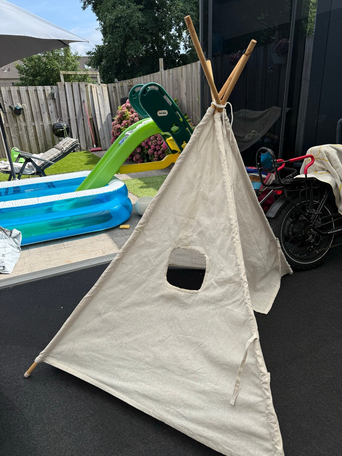 Leuke speel tipi tent voor kinderen, Ophalen of Verzenden, Gebruikt
