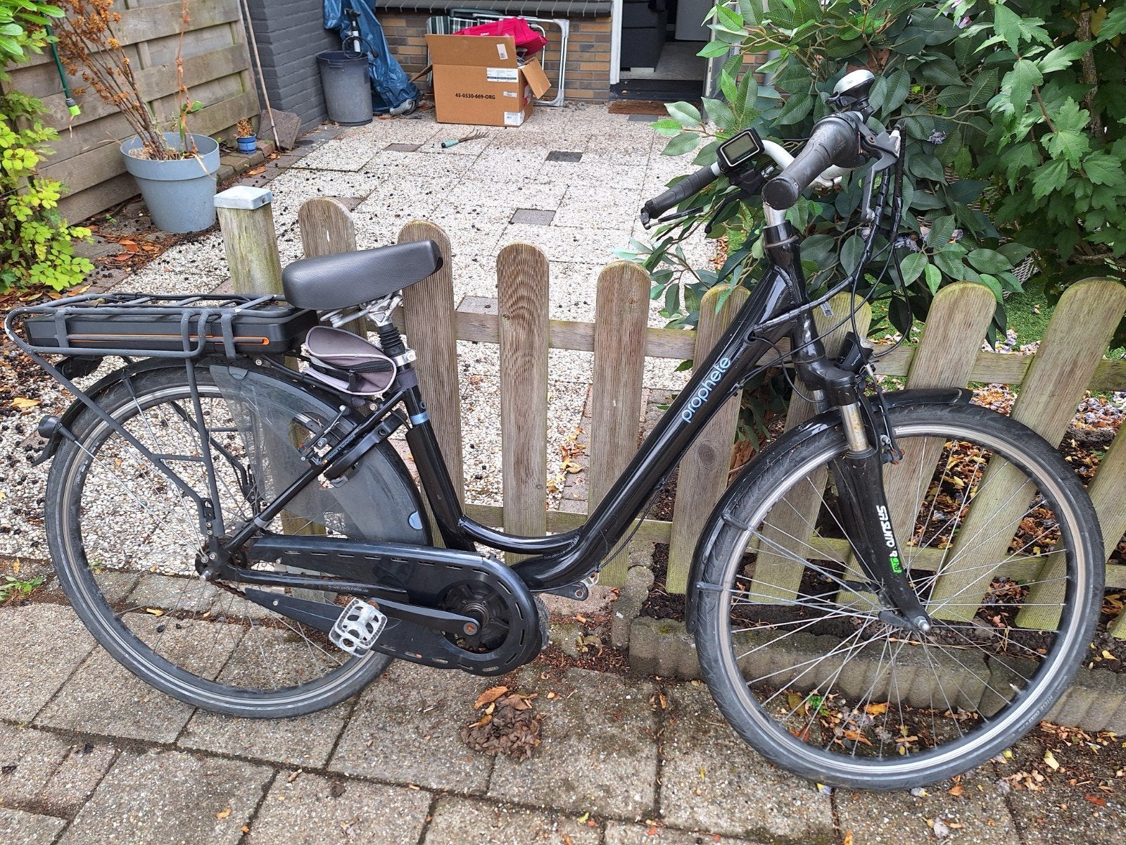 zwarte fiets ,merk prophete ,100 euro, Ophalen, Gebruikt, Overige merken