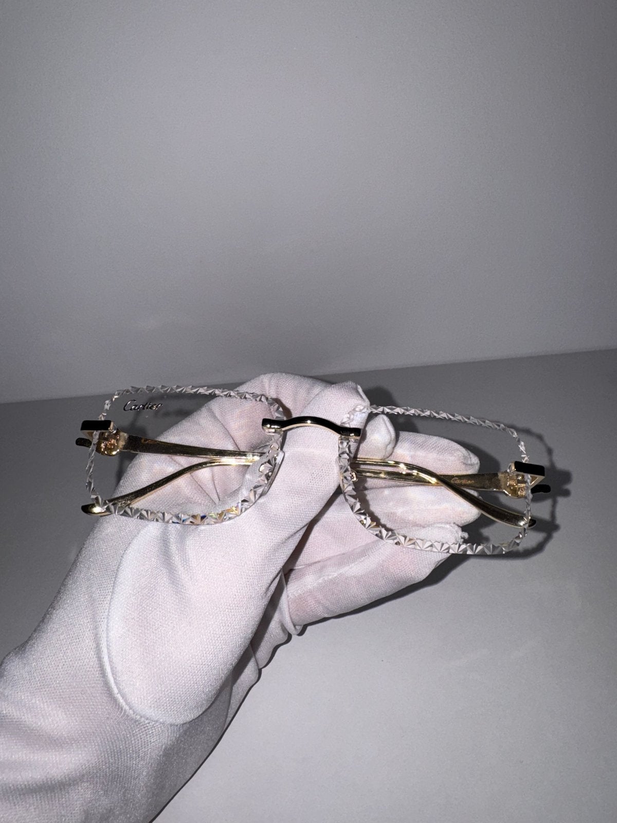 Stijlvolle Cartier bril met gouden accenten, Ophalen of Verzenden, Zo goed als nieuw, Bril, Overige merken