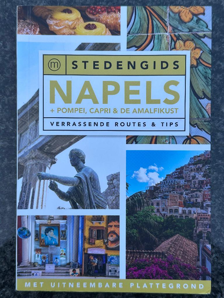Napels, Pompei, Capri, Amalfikust, Stedengids, Overige merken, Europa, Ophalen of Verzenden, Zo goed als nieuw