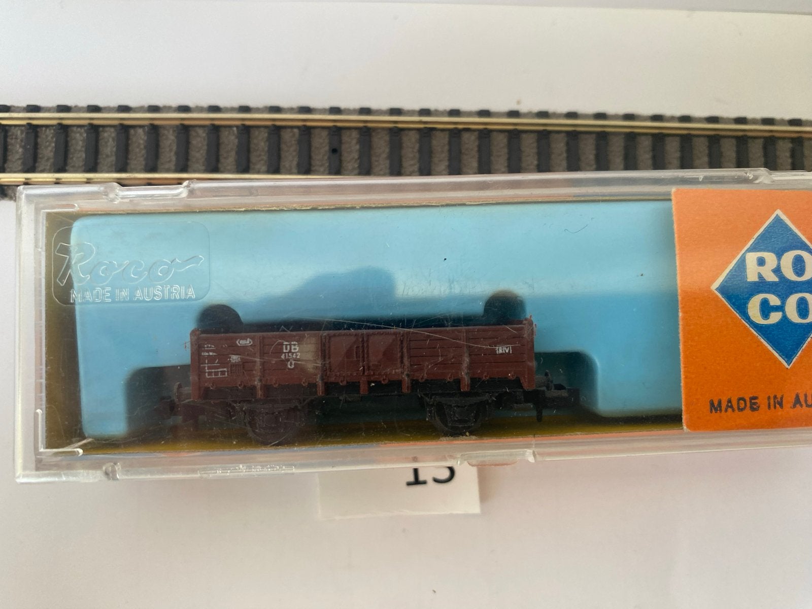 Roco Open Goederenwagon - Modelspoor N spoor, Gebruikt, Gelijkstroom, Wagon, Ophalen of Verzenden