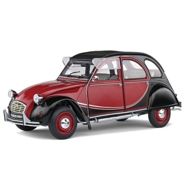 Citroen 2CV6 Charleston 1982 Rood Modelauto 1/18 Solido, Hobby en Vrije tijd, Modelauto's | 1:18, Solido, Auto, Solido, Nieuw