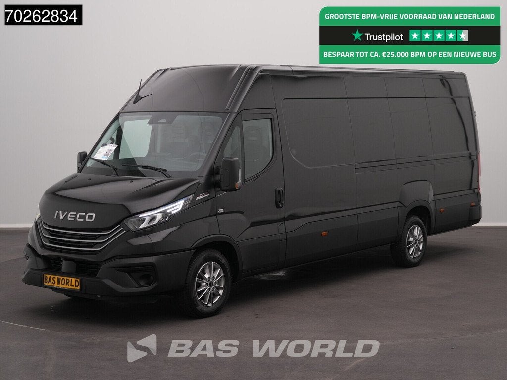 Iveco Daily 35S21 BPM VRIJ! 3.0L Automaat 210PK L3H2 2025-Mo, Auto's, Automaat, Stof, Euro 6, 4 cilinders