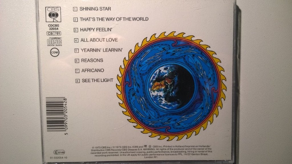 Earth, Wind & Fire ‎- That's The Way Of The World, Ophalen of Verzenden, Zo goed als nieuw, Soul, Album