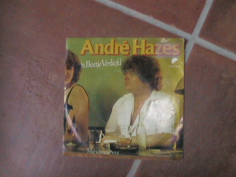 andre hazes jukebox single n beetje verliefd uit 1981, Ophalen of Verzenden, Zo goed als nieuw, Nederlandstalig