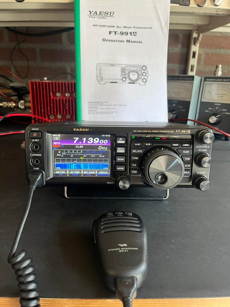 Yaesu ft 991A hf uhf vhf, Ophalen of Verzenden, Zo goed als nieuw