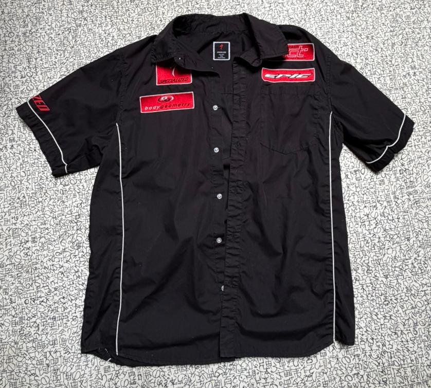 Specialized Monteur Shirt Zwart - Zo goed als nieuw, Kleding | Heren, Ophalen, Zo goed als nieuw, Zwart