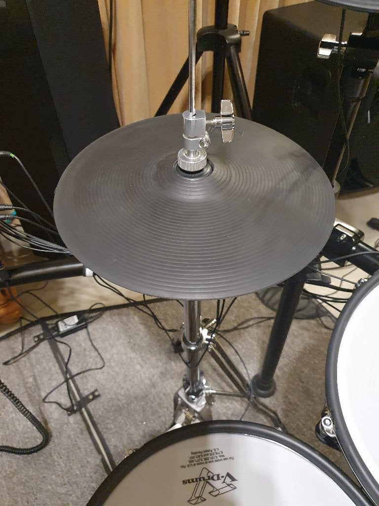 Roland  VH11 hihat, CY14 crash, CY12 crash., Ophalen of Verzenden, Gebruikt, Roland