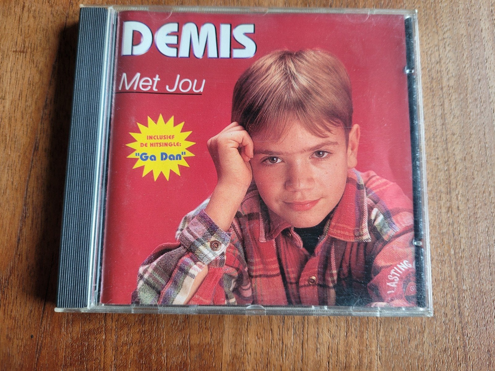 Demis - Met Jou CD (Inclusief de hitsingle "Ga Dan"), Gebruikt, Inclusief doosje, Album, Schlager