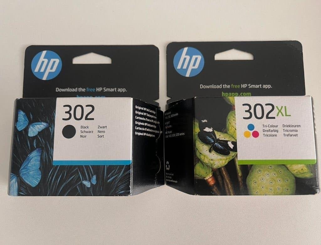 HP 302 XL zwart en kleur, Computers en Software, Printerbenodigdheden, Ophalen, Nieuw, Toner, Hp