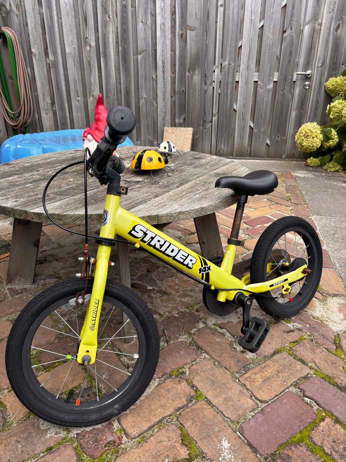 Strider 14x Loopfiets/Kinderfiets - Om te bouwen, Ophalen of Verzenden, Gebruikt, Velgrem, Minder dan 16 inch