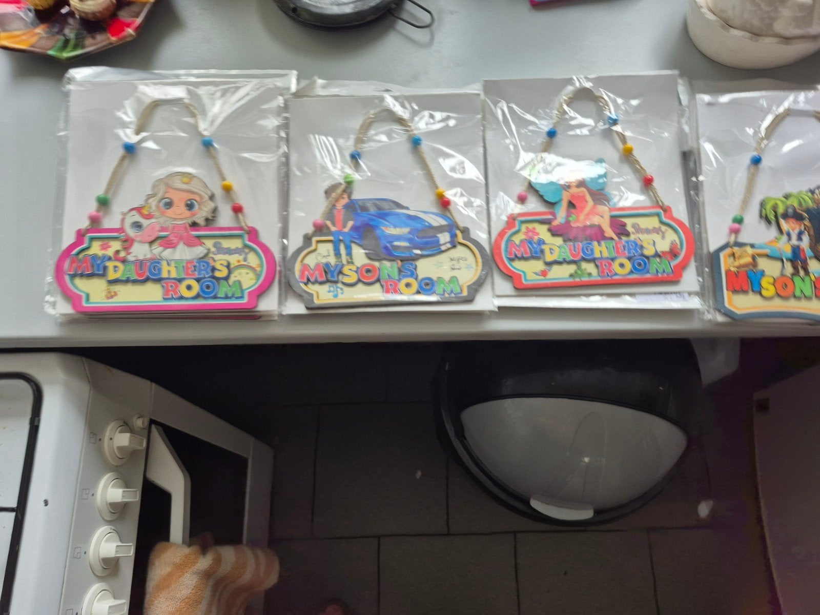 Foto 2 van Leuke decoratieve bordjes voor kinderkamers en deuren