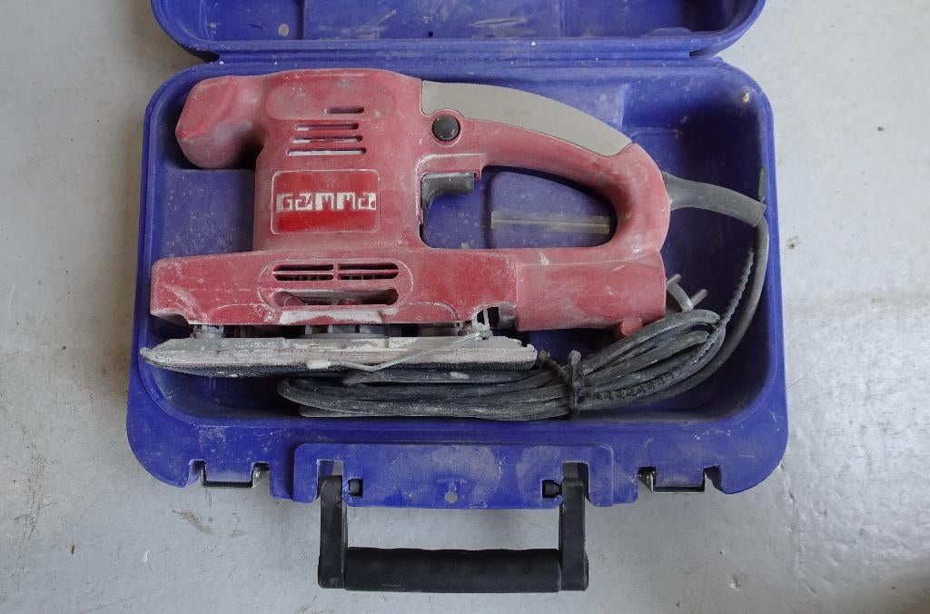 Gamma VSM-180 Vlakschuurmachine met Koffer, Ophalen, Zo goed als nieuw, Minder dan 600 watt, Vlakschuurmachine