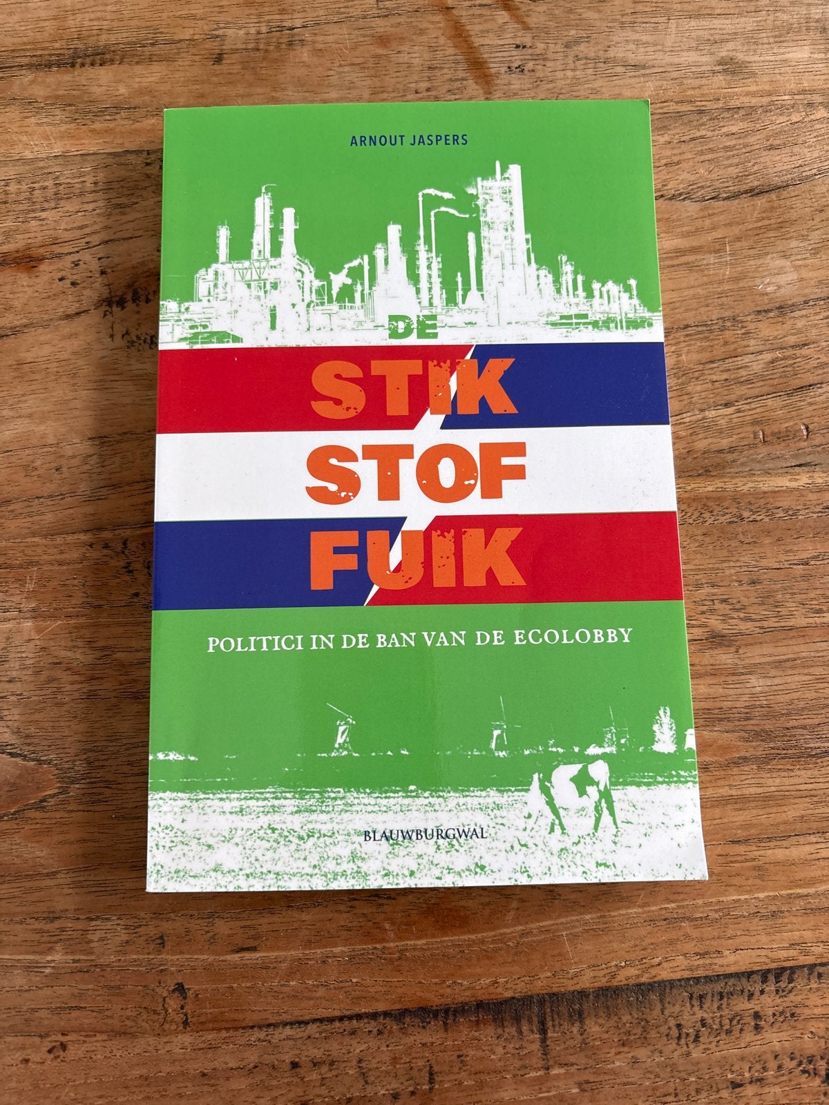 Arnout Jaspers - De stikstoffuik, Boeken, Ophalen of Verzenden, Zo goed als nieuw, Arnout Jaspers, Nederland