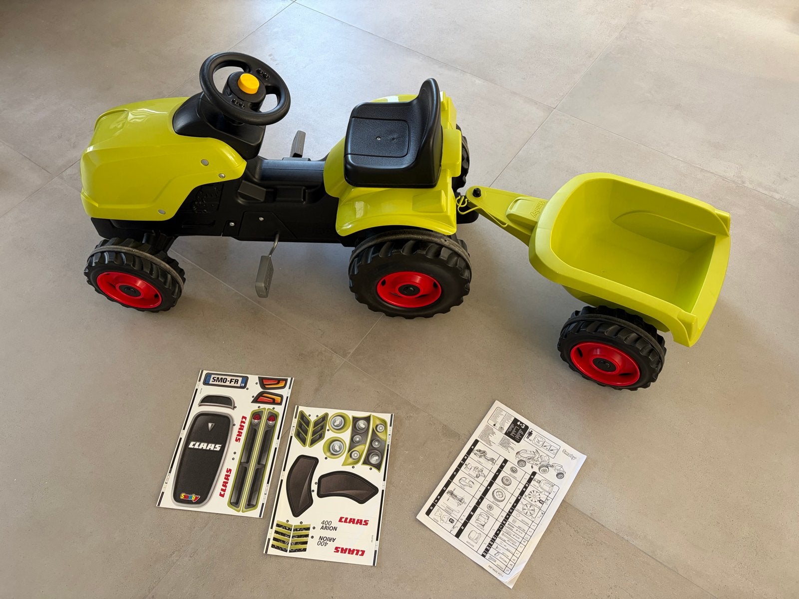 Smoby Claas Farmer Tractor XL - Zo goed als nieuw, Ophalen, Zo goed als nieuw