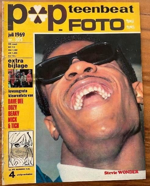 Popfoto Teenbeat nr 305 juli 1969 met Marmalade middenposter, Ophalen of Verzenden, 1960 tot 1980, Tijdschrift