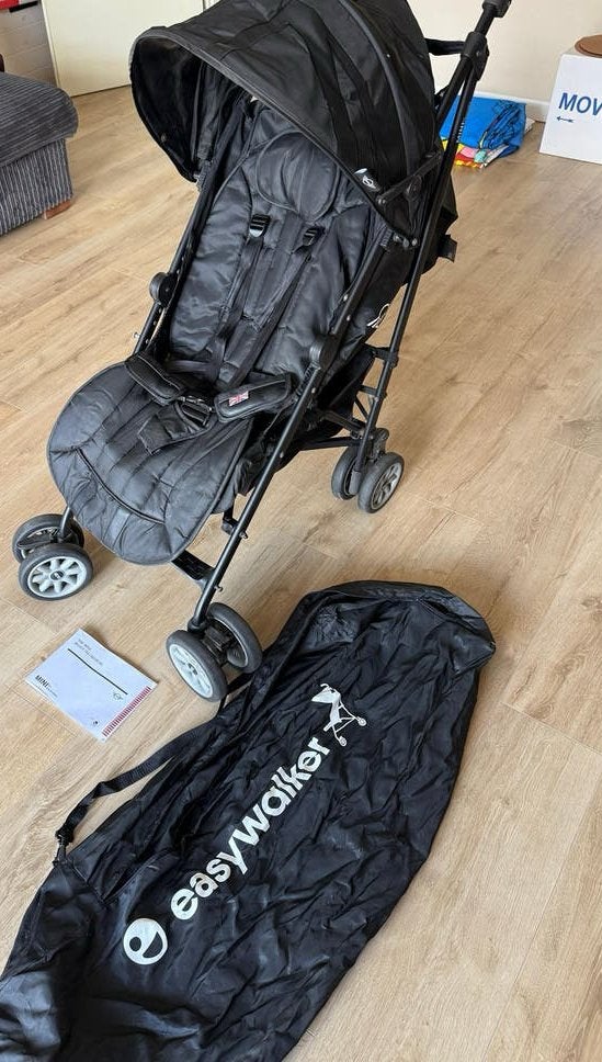 Mini by Easywalker Buggy XL incl accessoires, Ophalen, Zo goed als nieuw, Overige merken, Verstelbare rugleuning