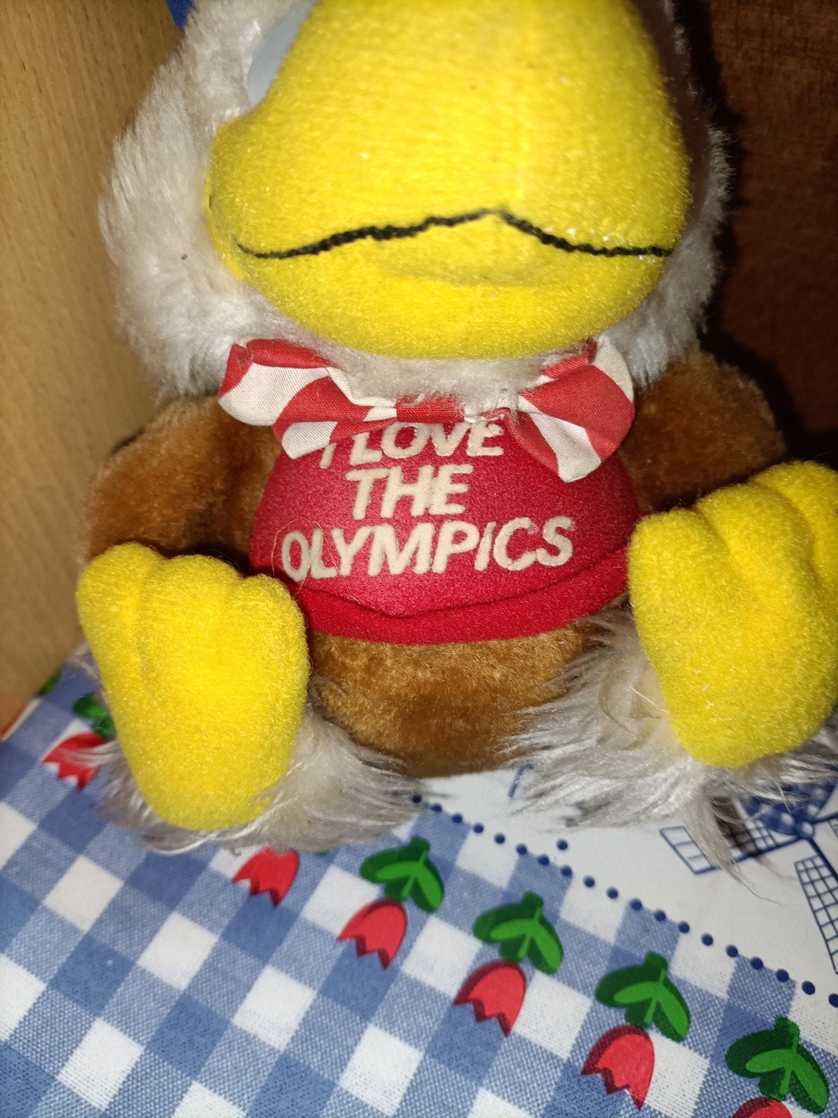 Sam the Eagle knuffel Olympische spelen 1984 Applause, Ophalen of Verzenden, Zo goed als nieuw, Overige typen