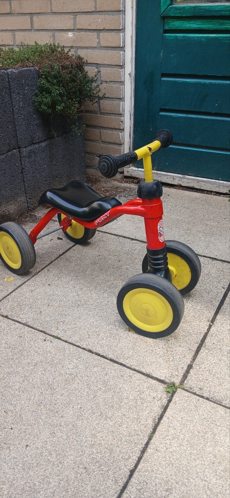 Puky Loopfiets Rood/Geel - Perfect voor de Kleintjes