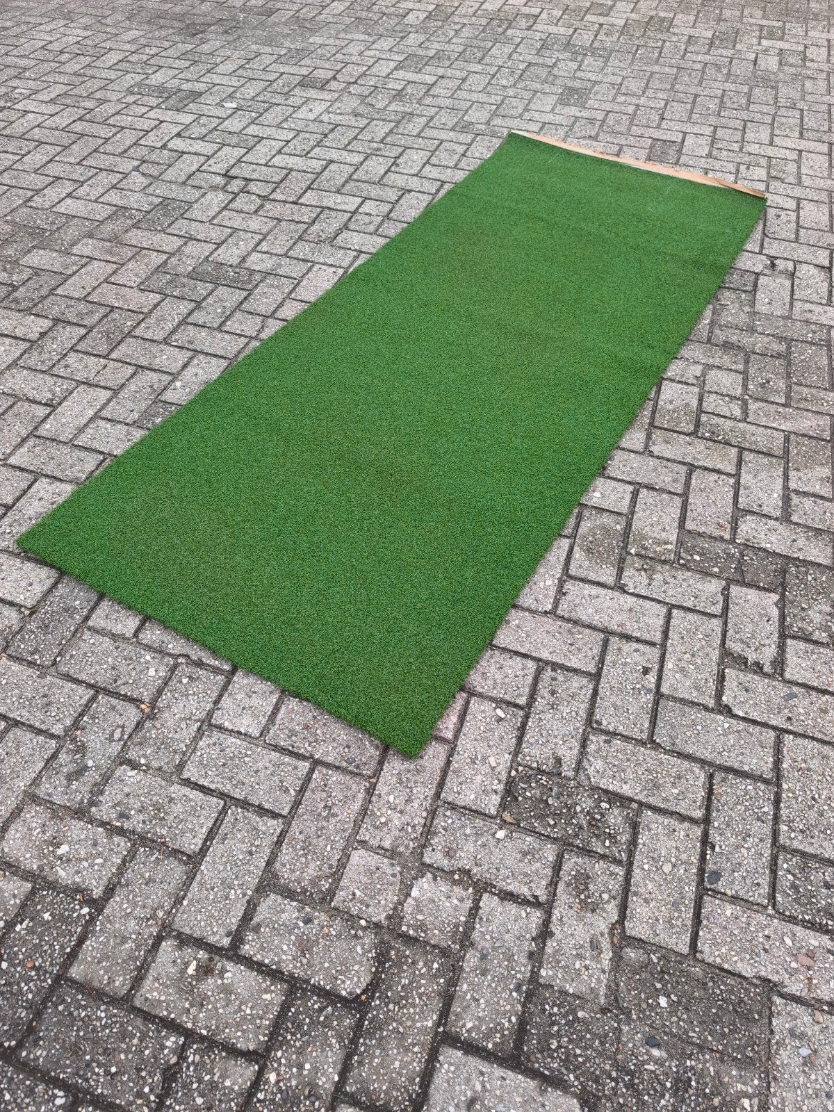 kunstgras nieuw 95x234 cm, hockey gras, Tuin en Terras, Ophalen, Nieuw, Minder dan 10 m², Kunstgras