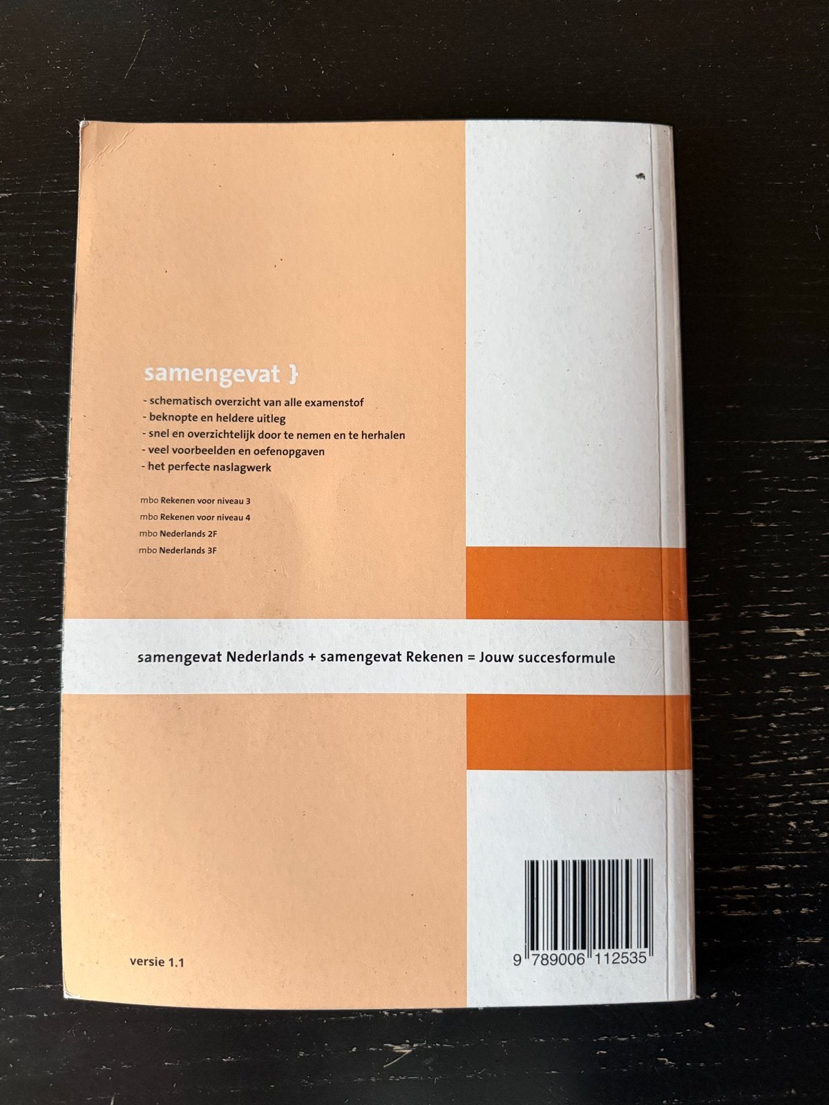 Samengevat MBO Rekenen voor niveau 4 - Thiememeulenhoff, Verzenden, Zo goed als nieuw, Overige niveaus, Overige vakken