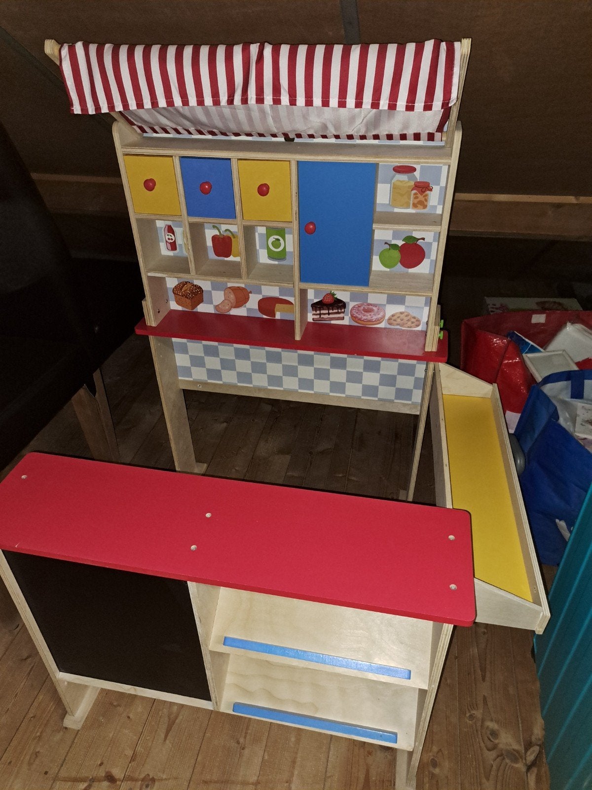 Winkeltje, Ophalen, Gebruikt, Hout, Speelkeuken