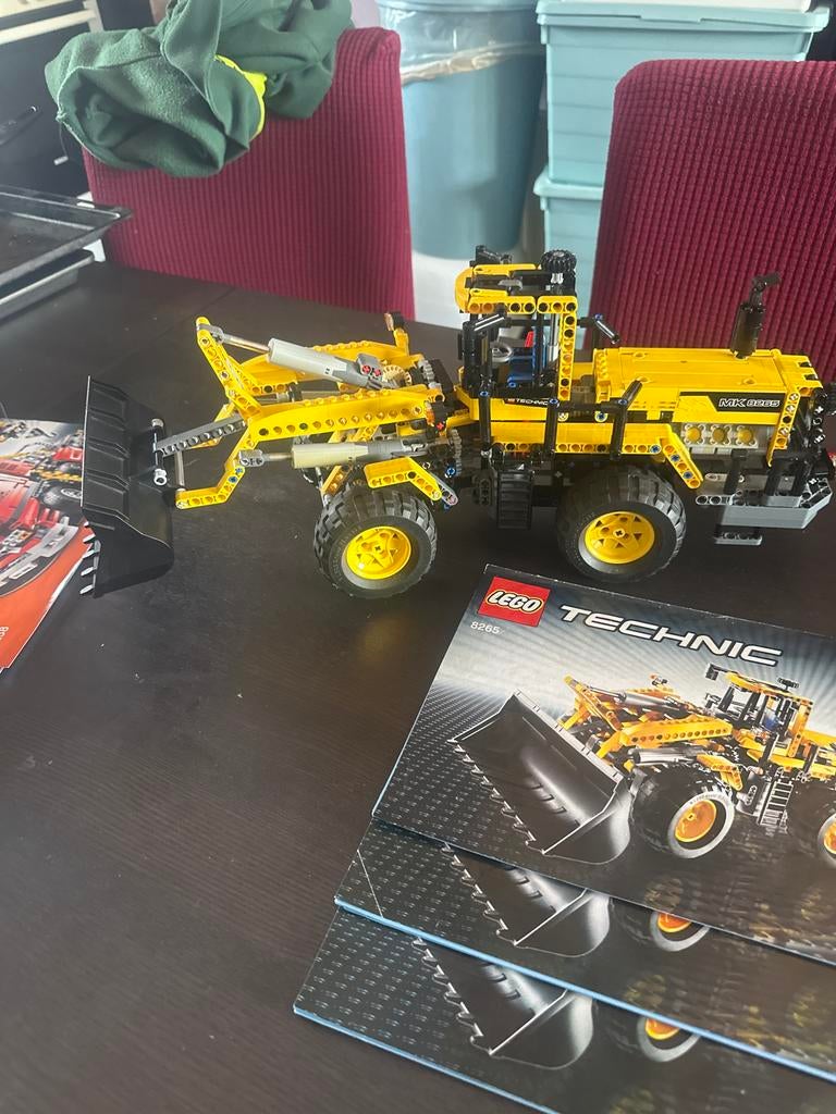 Lego Technic 8265 wiellader, Kinderen en Baby's, Speelgoed | Duplo en Lego, Gebruikt, Lego, Ophalen of Verzenden, Technic