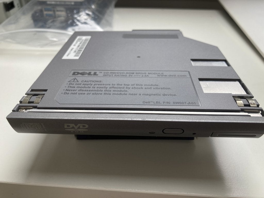 DELL CD R/W ; DVD-ROM DRIVE voor laptop, Intern, Gebruikt, Cd, Ophalen of Verzenden