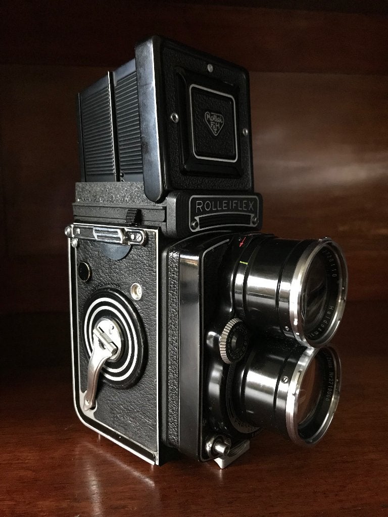 Rolleiflex tele, Ophalen of Verzenden, Gebruikt, Spiegelreflex, Overige Merken